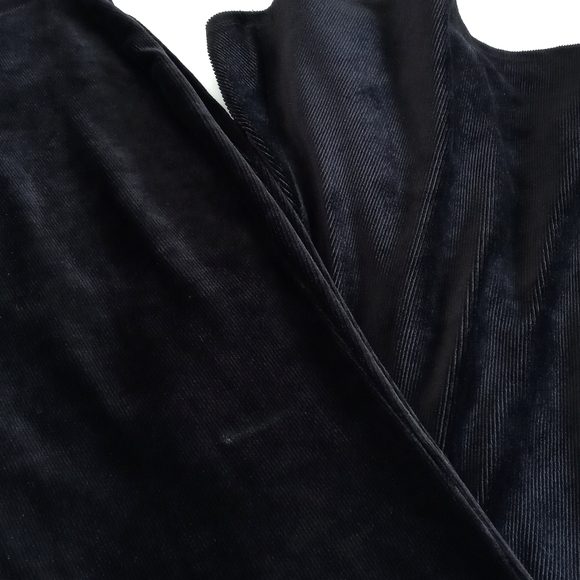 Forever 21 Ribbed Velvet High Waisted Bell Bottom Pants M - Picture 6 of 12